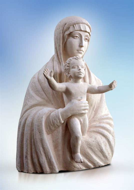 Virgin Mary Embrace of the World. 2014. - 2 768x1092