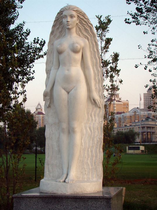 Муза Скульптуры (Взгляд из Атлантиды). 2007. - DSC02367 768x1024