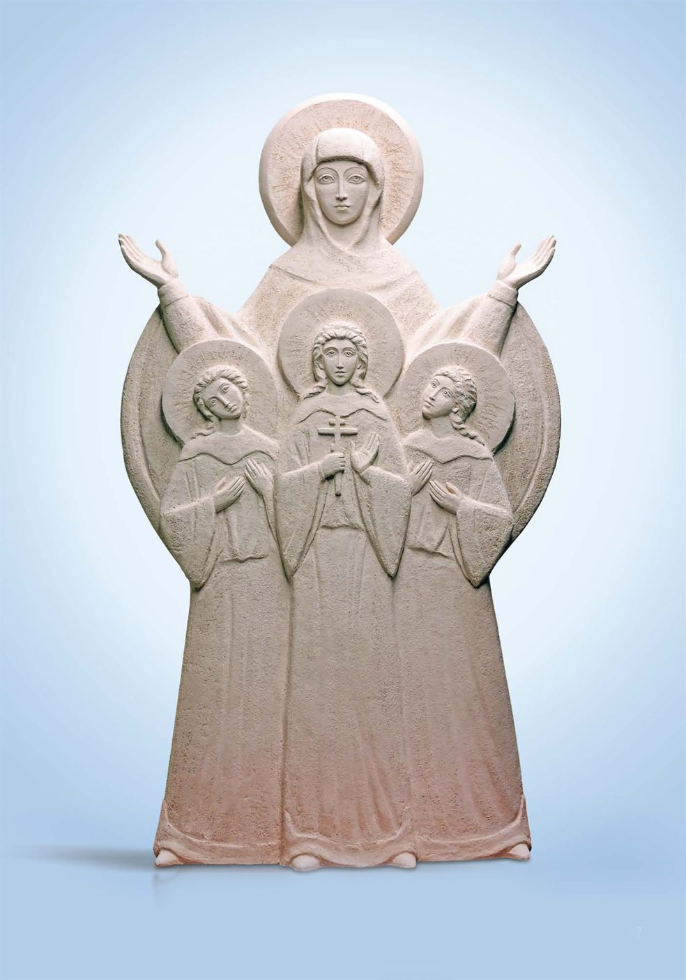 скульптура святая мать
