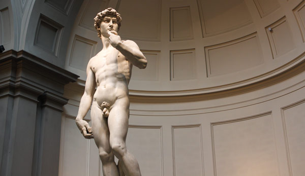 Скульптура «Давид» Мікеланджело Буонарроті: титан Епохи Відродження. - david original 1