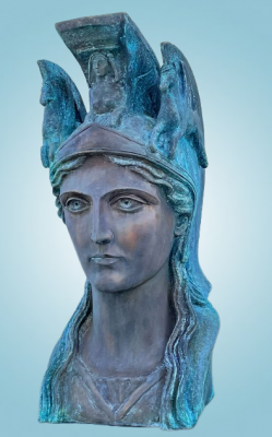 Афіна - богиня справедливої війни, 2022, бронза - afina  1  removebg preview 1 249x400