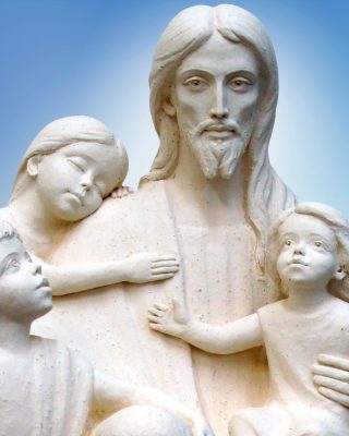 Иисус с детьми. 2011 - hristos s detmi  320x400