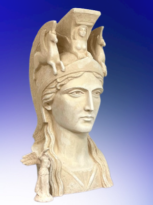 Афина - богиня справедливой войны, стратегии и тактики. 2022. шамот - afina  5  removebg preview 1 300x400