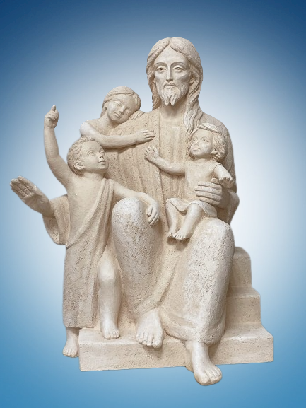 Christ with children. 2022. - hristos s detmi removebg preview